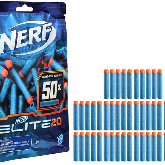 Nerf Elite 2.0 50-Dart Refill Pack -- Includes 50 Official Nerf Elite 2.0 New - Picture 2 of 4